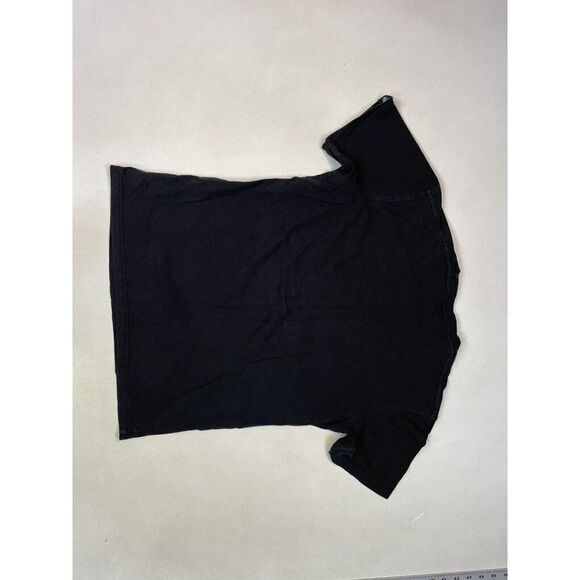 55DSL Diesel Neon Graphic T-shirt Women Medium Black Short Sleeve - Picture 4 of 6